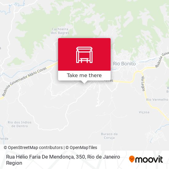 Rua Hélio Faria De Mendonça, 350 map
