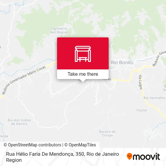 Rua Hélio Faria De Mendonça, 350 map