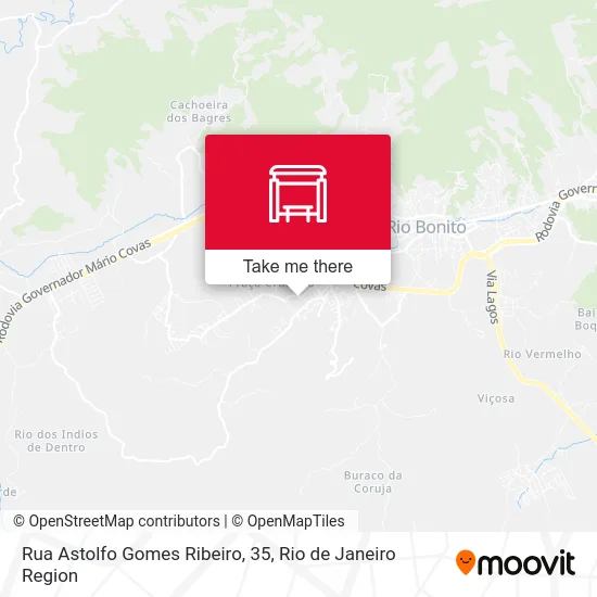 Rua Astolfo Gomes Ribeiro, 35 map