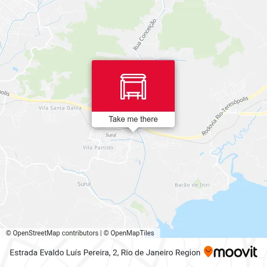 Estrada Evaldo Luís Pereira, 2 map