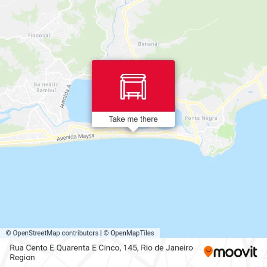 Rua Cento E Quarenta E Cinco, 145 map