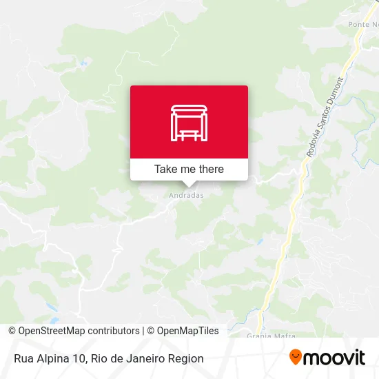 Rua Alpina 10 map