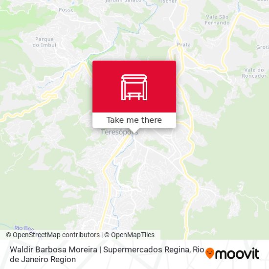 Waldir Barbosa Moreira | Supermercados Regina map