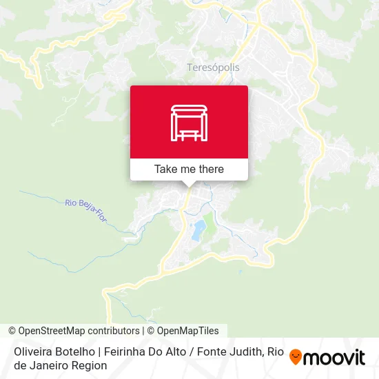 Oliveira Botelho | Feirinha Do Alto / Fonte Judith map