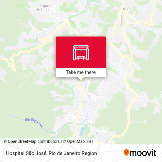 Hospital São José map