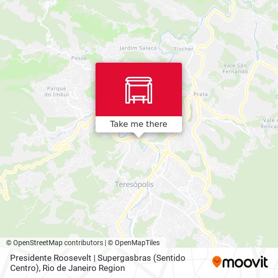 Presidente Roosevelt | Supergasbras (Sentido Centro) map