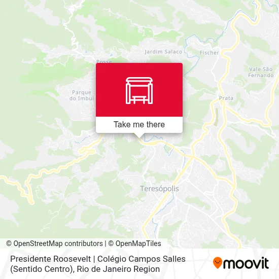 Presidente Roosevelt | Colégio Campos Salles (Sentido Centro) map
