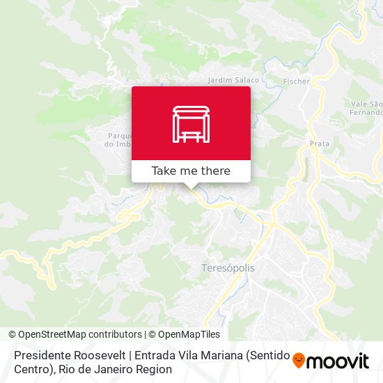 Presidente Roosevelt | Entrada Vila Mariana (Sentido Centro) map
