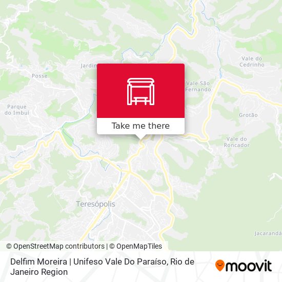 Delfim Moreira | Unifeso Vale Do Paraíso map