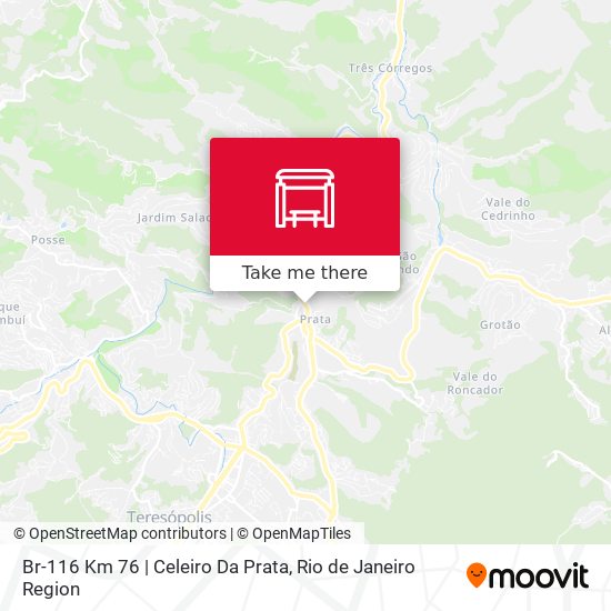 Br-116 Km 76 | Celeiro Da Prata map