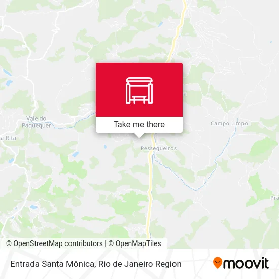 Entrada Santa Mônica map