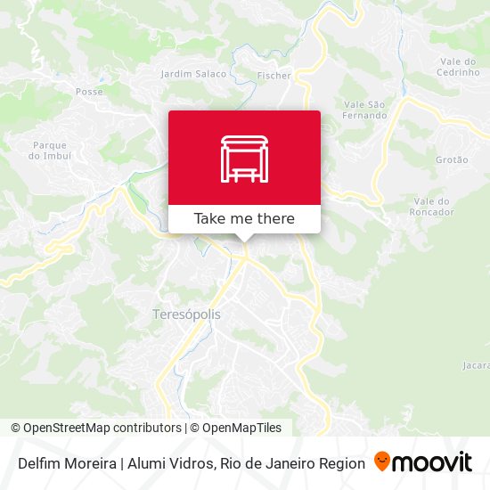 Delfim Moreira | Alumi Vidros map