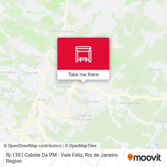 Rj-130 | Cabine Da PM - Vale Feliz map