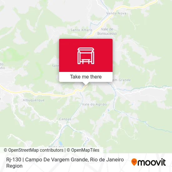 Rj-130 | Campo De Vargem Grande map