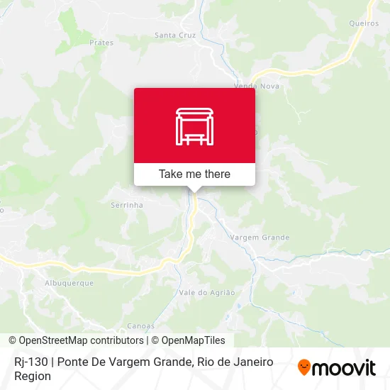 Rj-130 | Ponte De Vargem Grande map