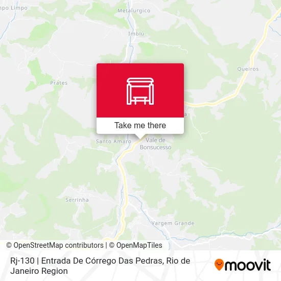 Rj-130 | Entrada De Córrego Das Pedras map