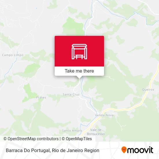 Barraca Do Portugal map