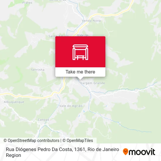 Rua Diógenes Pedro Da Costa, 1361 map