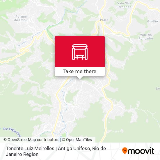 Tenente Luiz Meirelles | Antiga Unifeso map