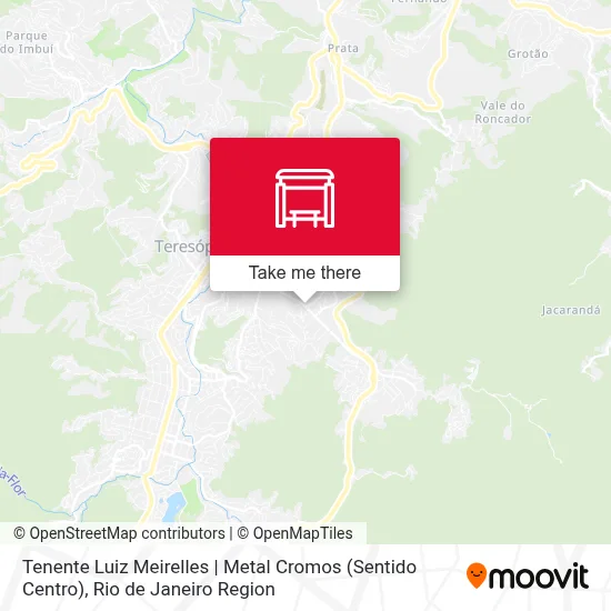 Tenente Luiz Meirelles | Metal Cromos (Sentido Centro) map