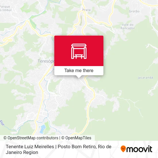 Tenente Luiz Meirelles | Posto Bom Retiro map
