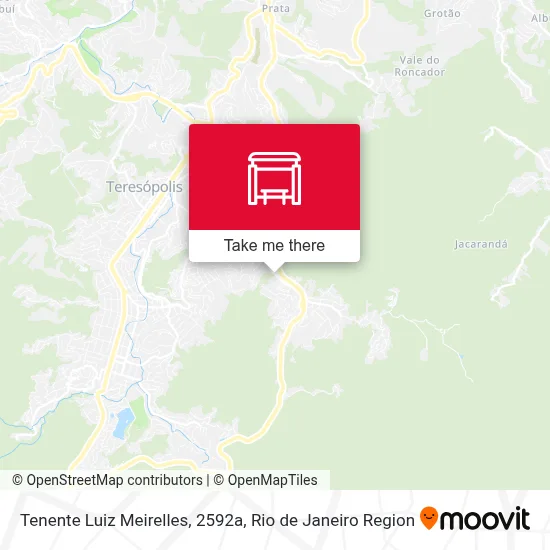 Tenente Luiz Meirelles, 2592a map