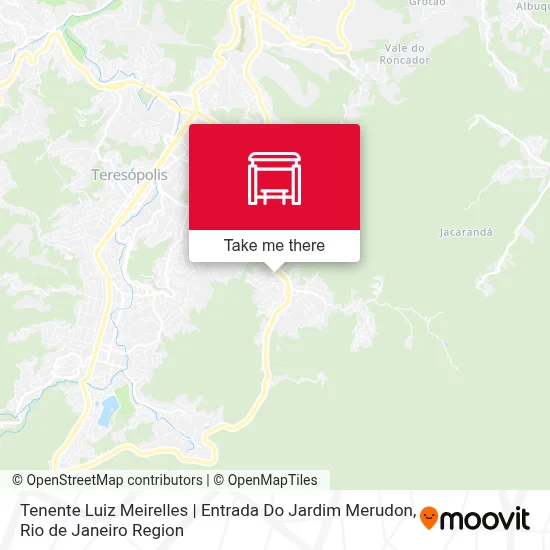 Tenente Luiz Meirelles | Entrada Do Jardim Merudon map