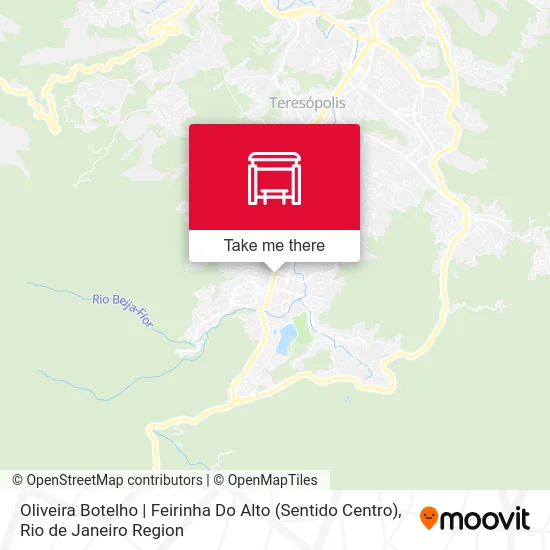 Oliveira Botelho | Feirinha Do Alto (Sentido Centro) map
