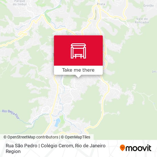 Rua São Pedro | Colégio Cerom map