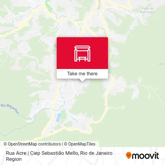 Rua Acre | Ciep Sebastião Mello map