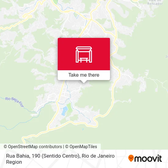 Rua Bahia, 190 (Sentido Centro) map