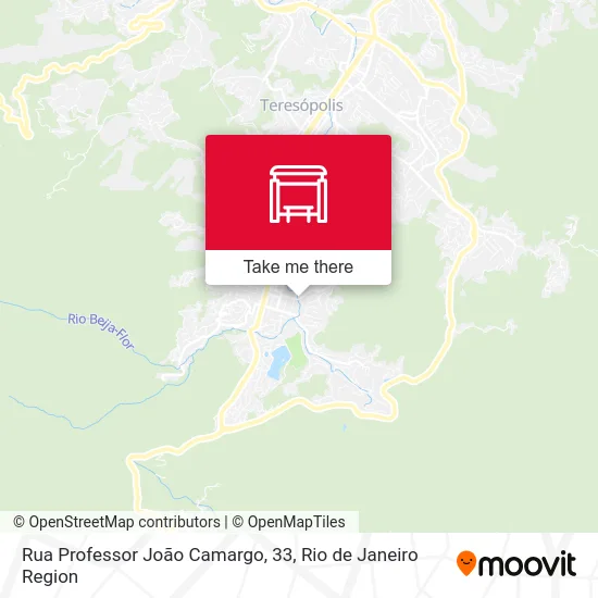 Rua Professor João Camargo, 33 map