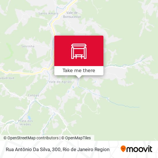 Rua Antônio Da Silva, 300 map