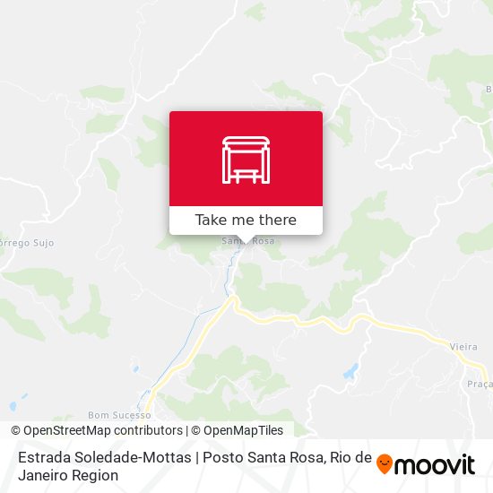 Estrada Soledade-Mottas | Posto Santa Rosa map