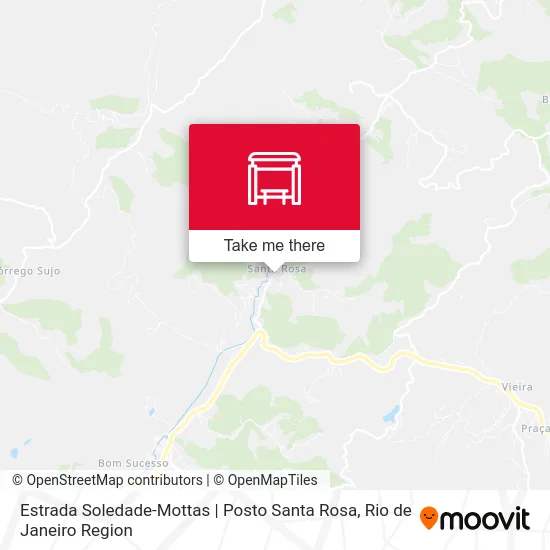 Estrada Soledade-Mottas | Posto Santa Rosa map