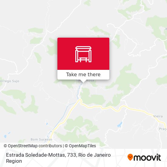Estrada Soledade-Mottas, 733 map
