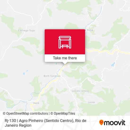 Rj-130 | Agro Pinheiro (Sentido Centro) map
