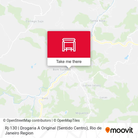 Rj-130 | Drogaria A Original (Sentido Centro) map