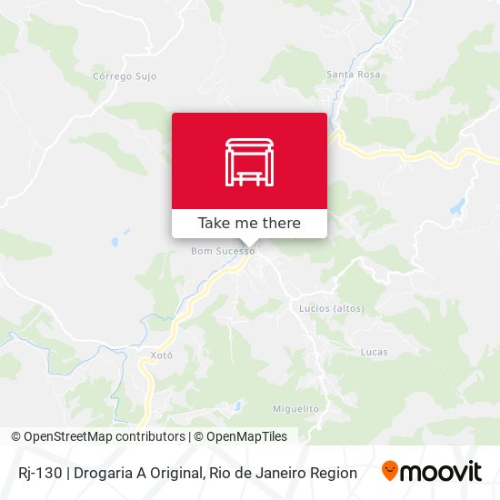Rj-130 | Drogaria A Original map