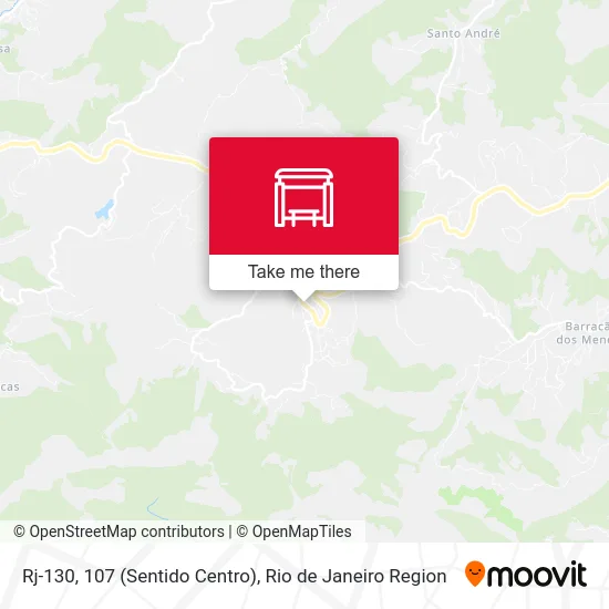 Rj-130, 107 (Sentido Centro) map