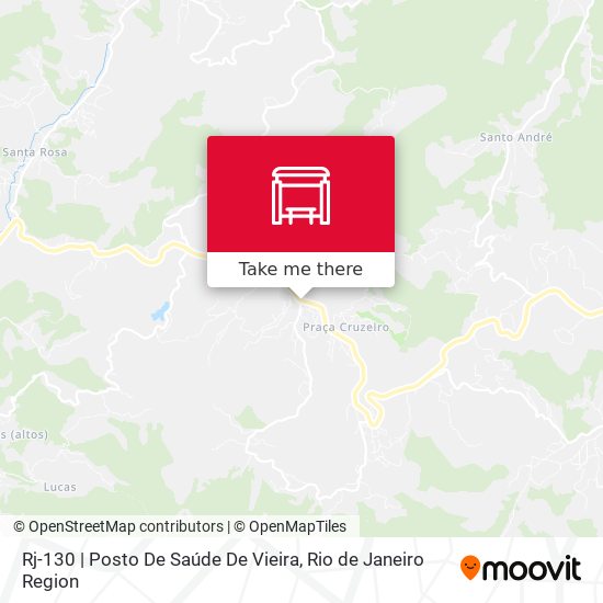 Rj-130 | Posto De Saúde De Vieira map