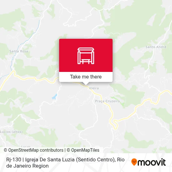 Rj-130 | Igreja De Santa Luzia (Sentido Centro) map