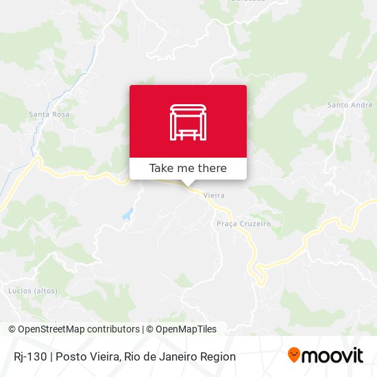 Rj-130 | Posto Vieira map