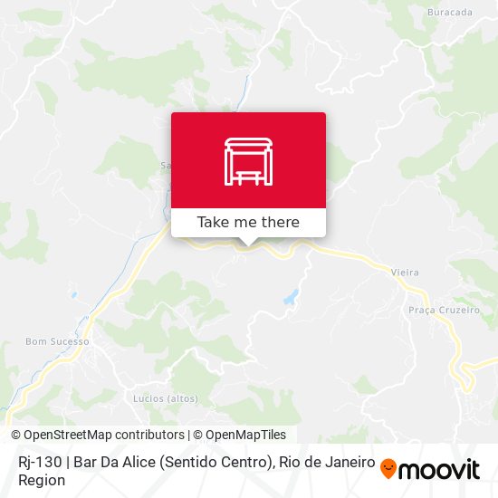 Rj-130 | Bar Da Alice (Sentido Centro) map