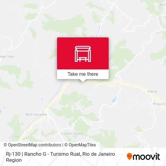 Rj-130 | Rancho G - Turismo Rual map