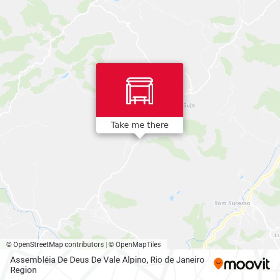 Assembléia De Deus De Vale Alpino map
