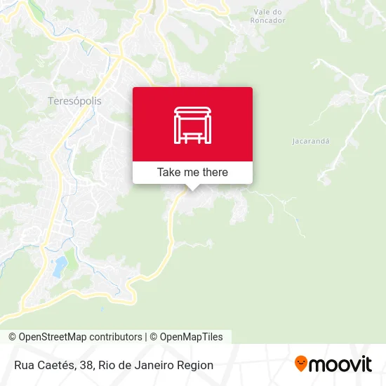 Rua Caetés, 38 map
