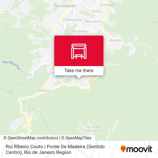 Rui Ribeiro Couto | Ponte De Madeira (Sentido Centro) map