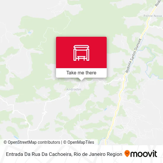 Entrada Da Rua Da Cachoeira map