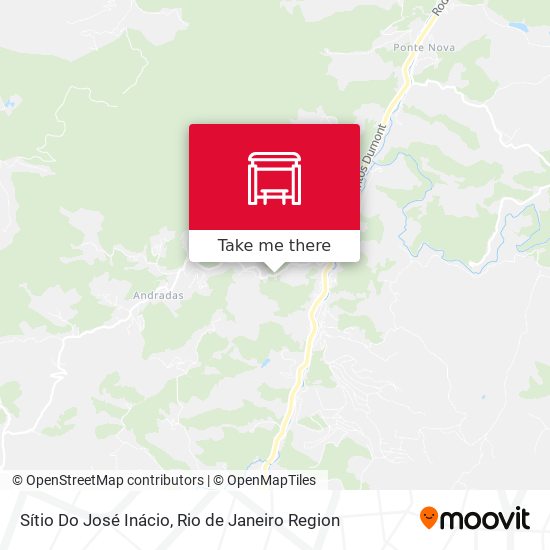 Sítio Do José Inácio map
